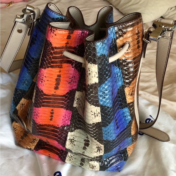 Proenza Schouler 100% Python Skin Bucket Bag - Picture 4 of 9